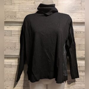 ALA Classic Black Turtleneck Sweater